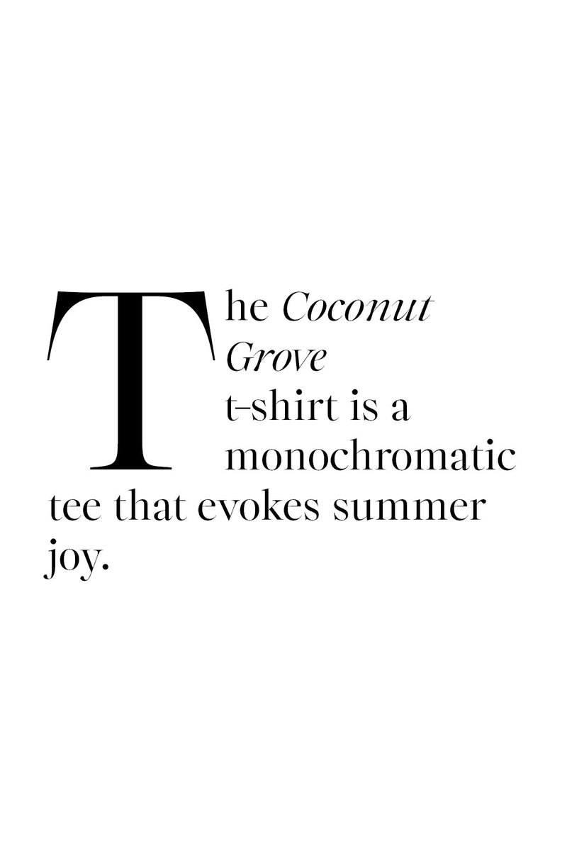 Coop Coconut Grove Tee - Black