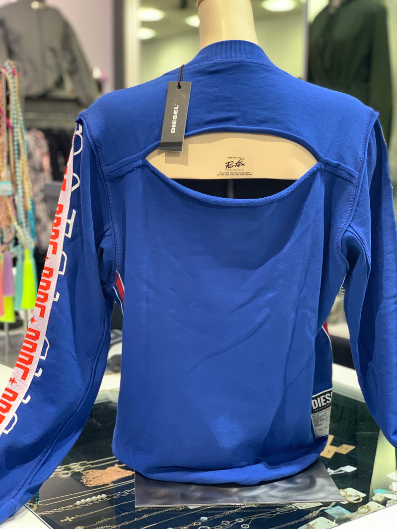 Diesel F-Lyandy Sweater Cobalt