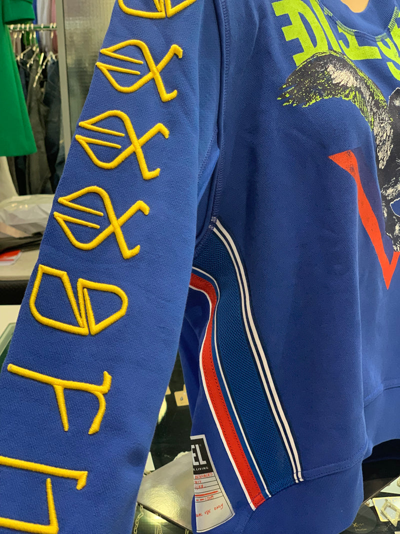 Diesel F-Lyandy Sweater Cobalt