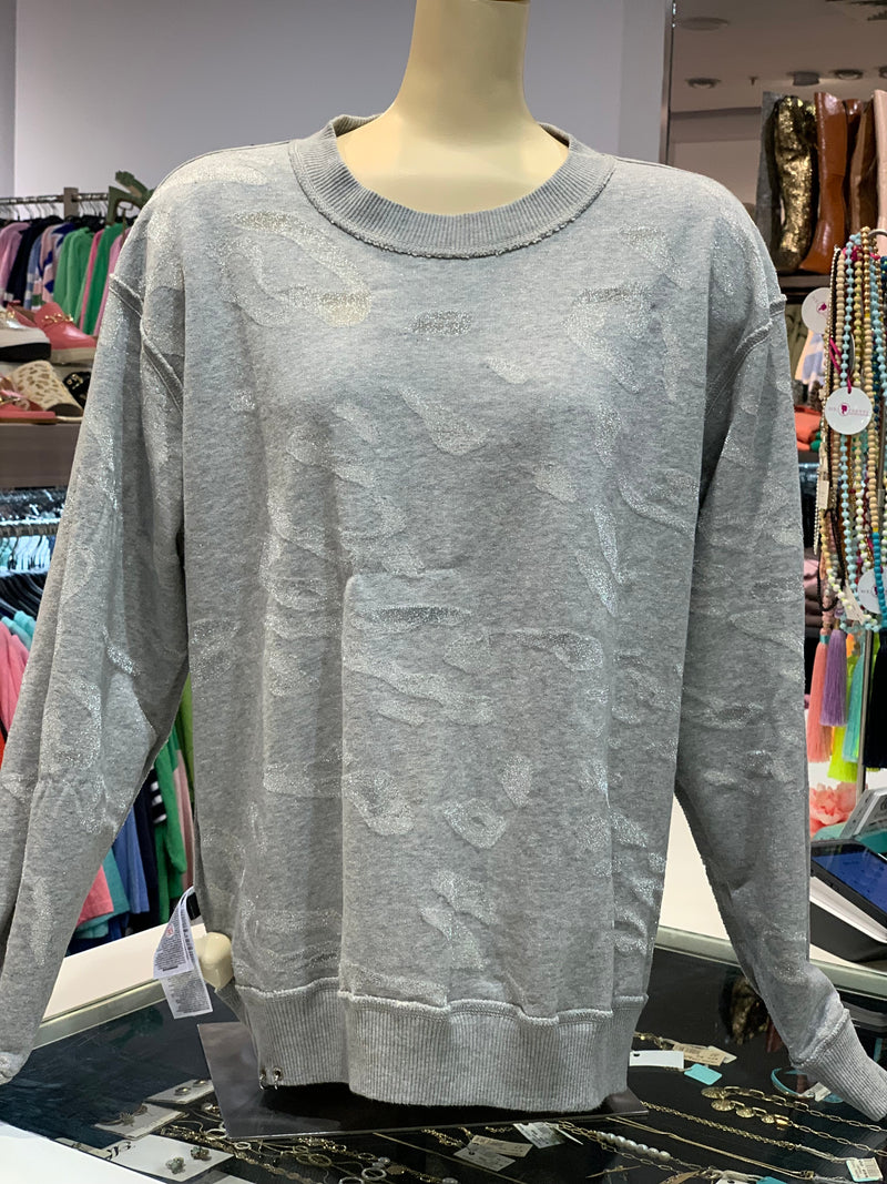 Diesel F Felpa Sweatshirt - Silver