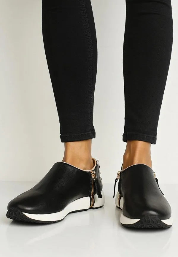 Diesel Zipher Zip Shoe - Black