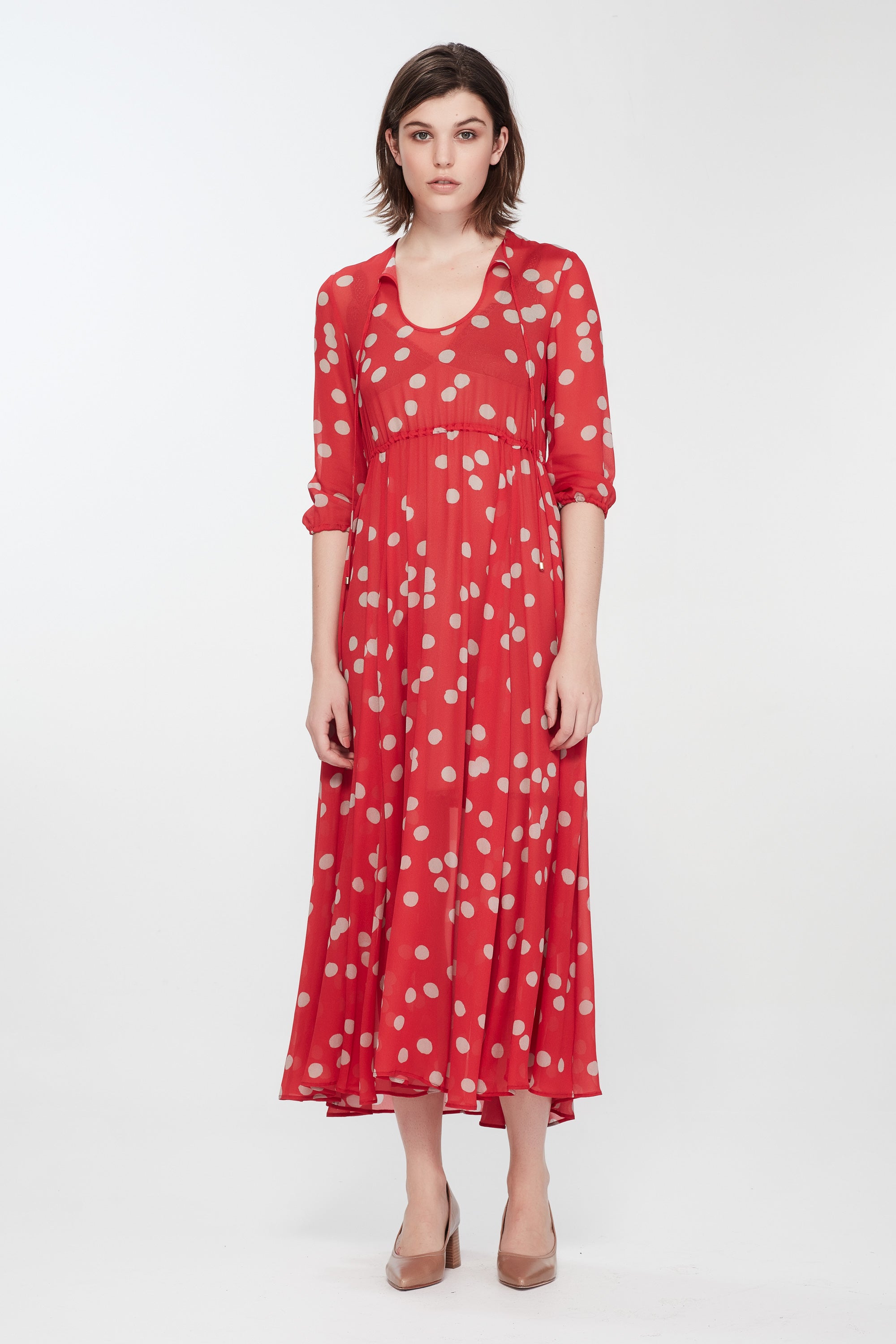kate sylvester red dress Conor Dress