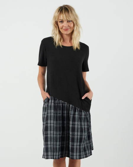 Et Alia Kennedy Skirt - Pebble Print