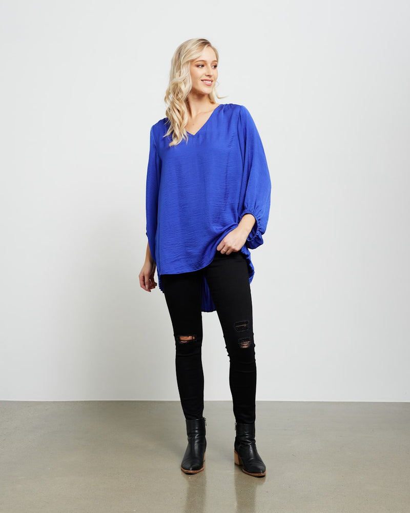 Et Alia Maison Top - Cobalt