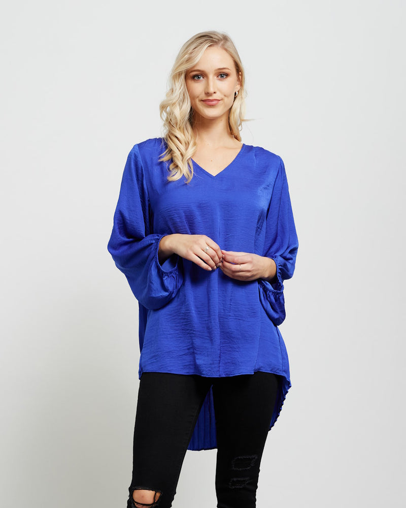 Et Alia Maison Top - Cobalt