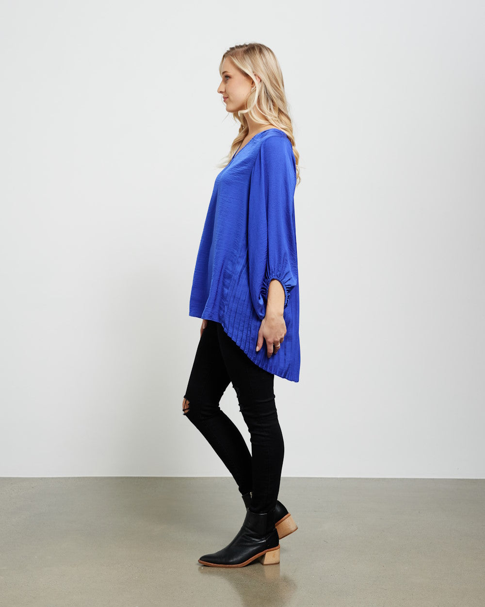 Et Alia Maison Top - Cobalt