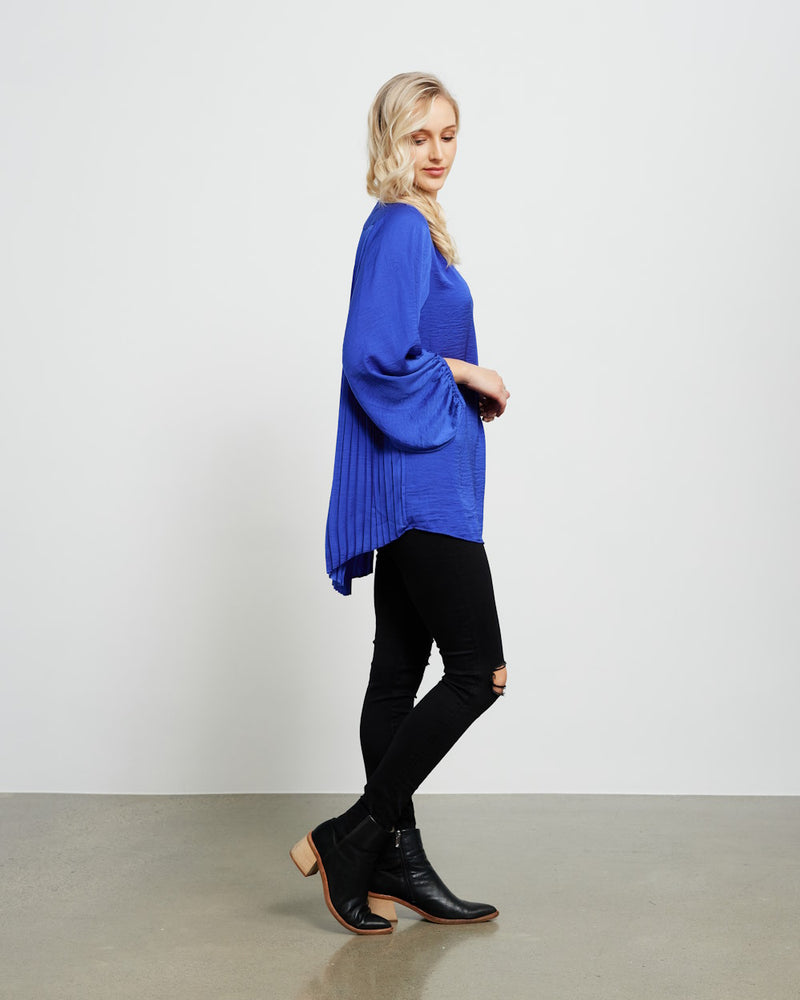 Et Alia Maison Top - Cobalt