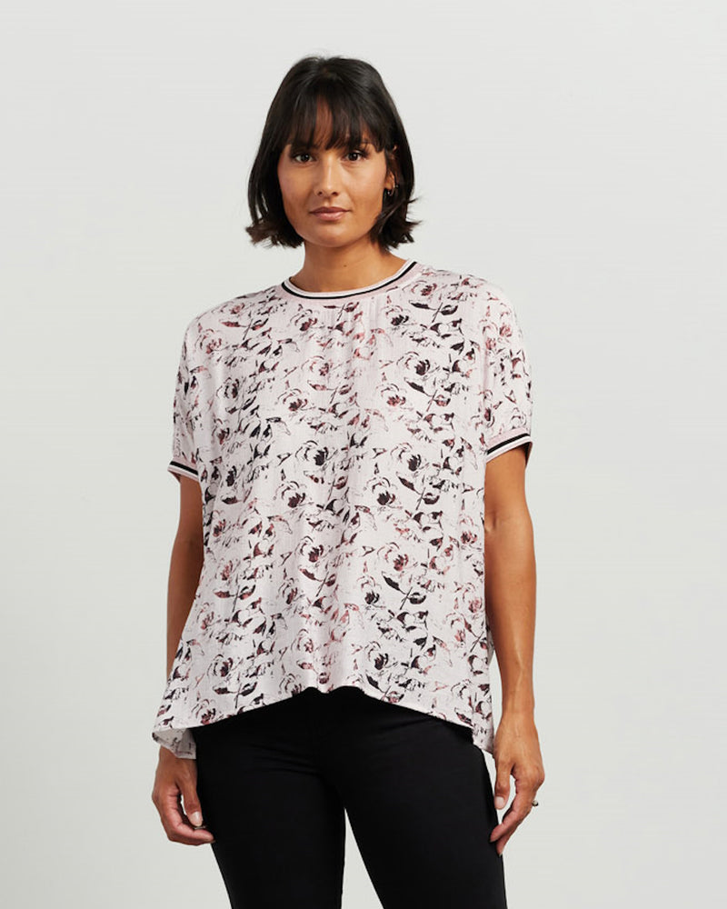 Et Alia Brea Top - Pink Petals