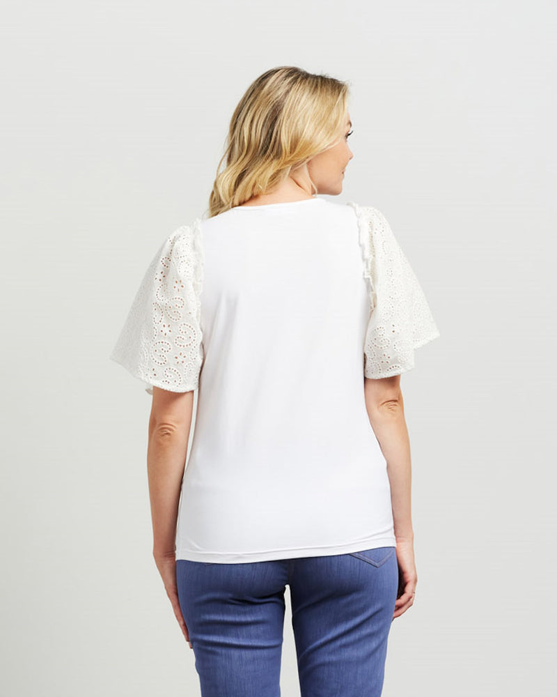 Et Alia Tilly Top White