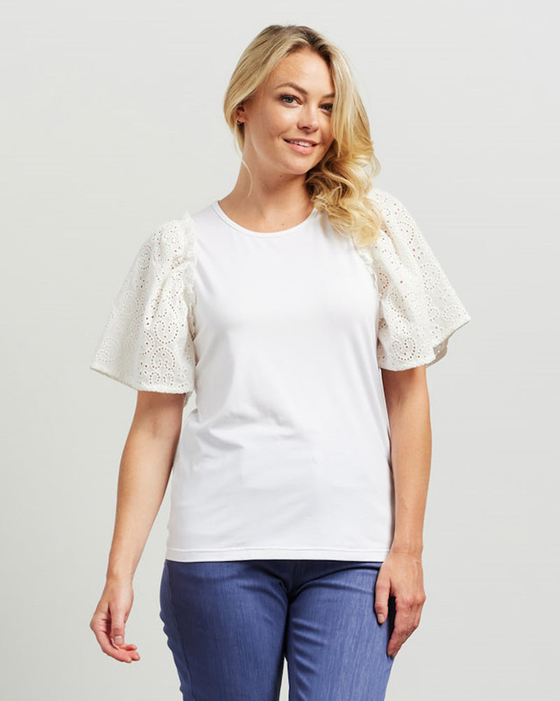 Et Alia Tilly Top White