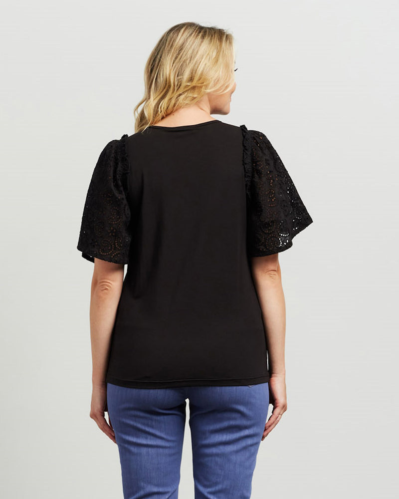 Et Alia Tilly Top Black