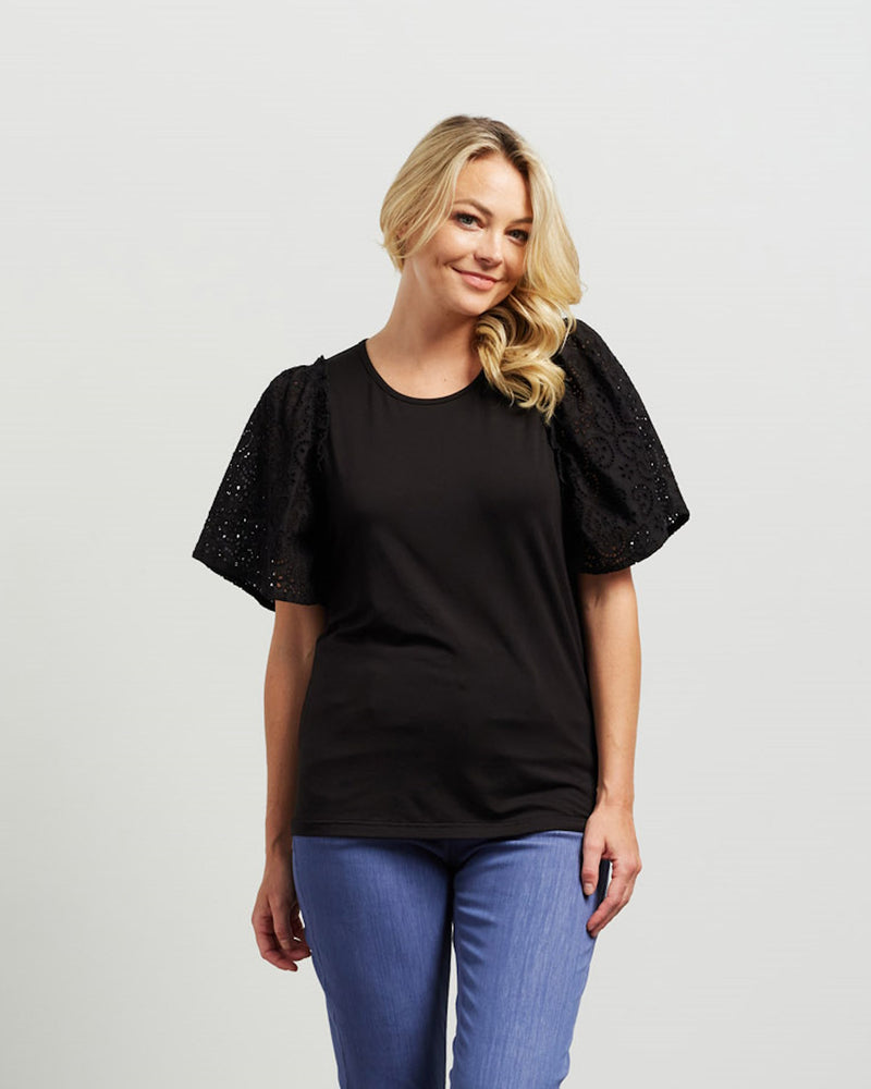 Et Alia Tilly Top Black