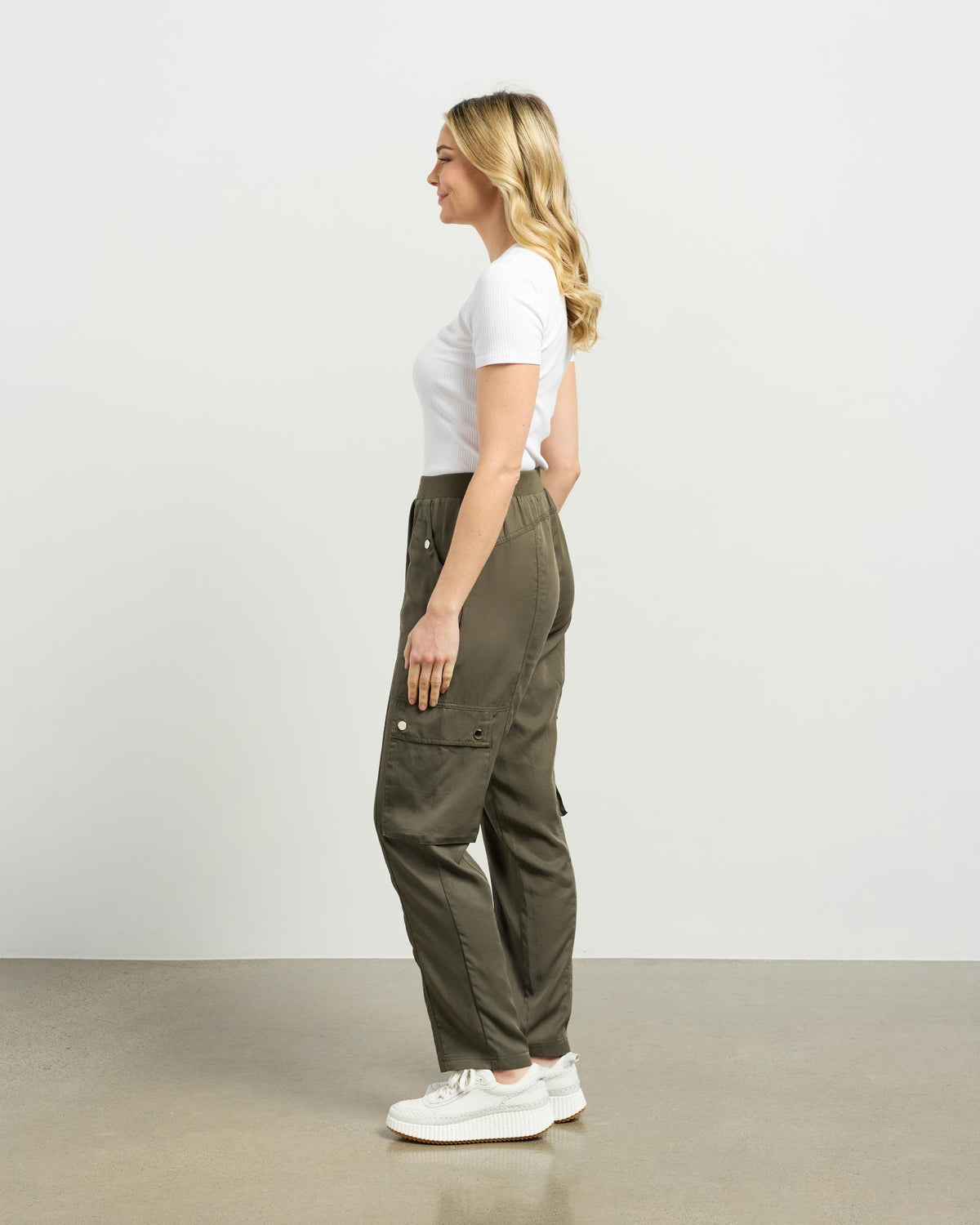 Et Alia Carter Cargo Pant - Olive