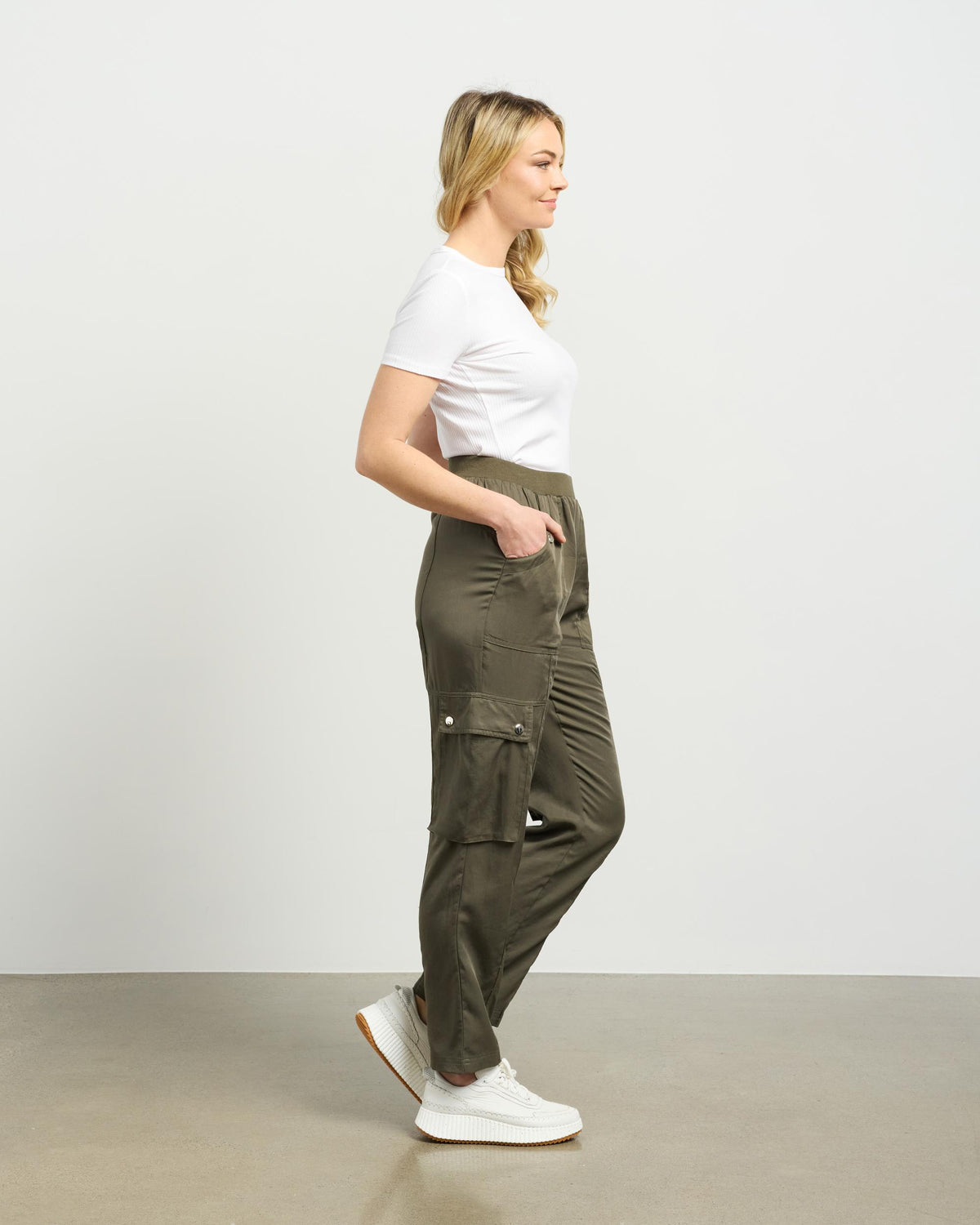 Et Alia Carter Cargo Pant - Olive