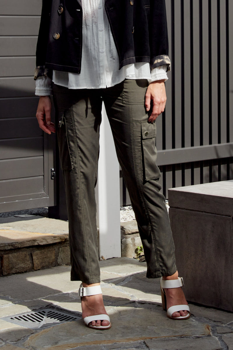 Et Alia Carter Cargo Pant - Olive