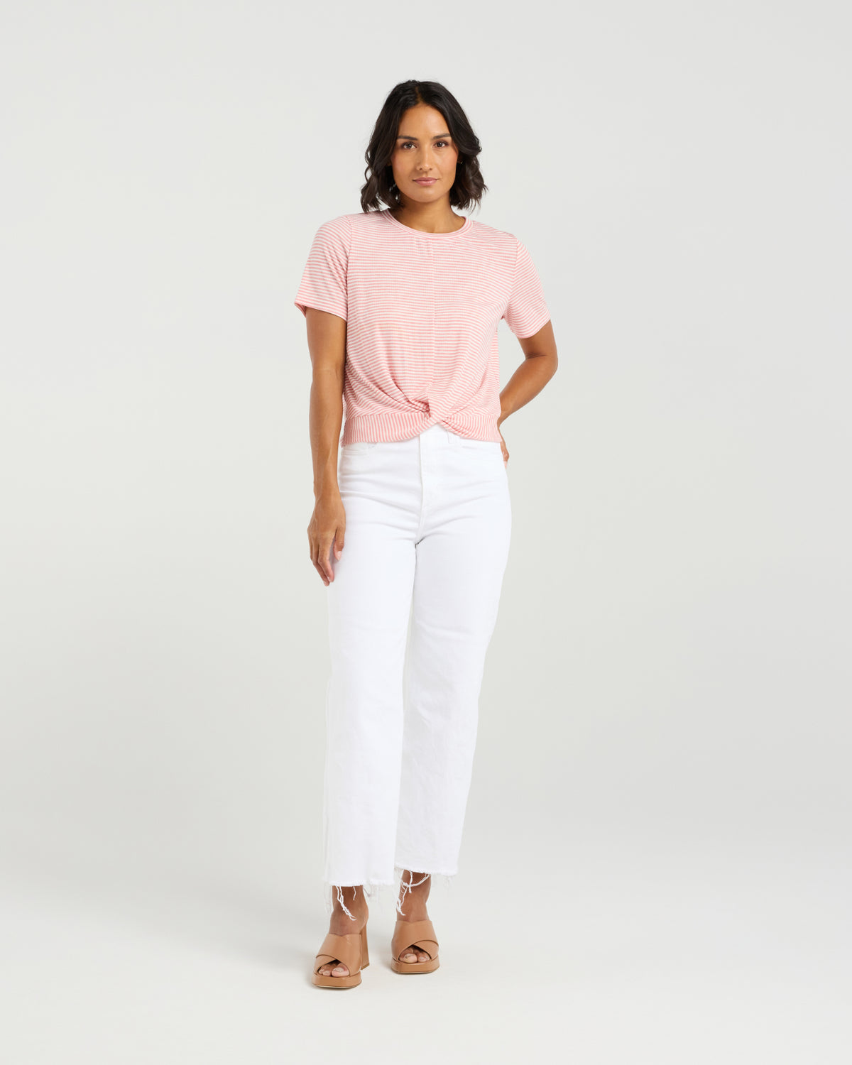 Et Alia Twist Tee - Candy