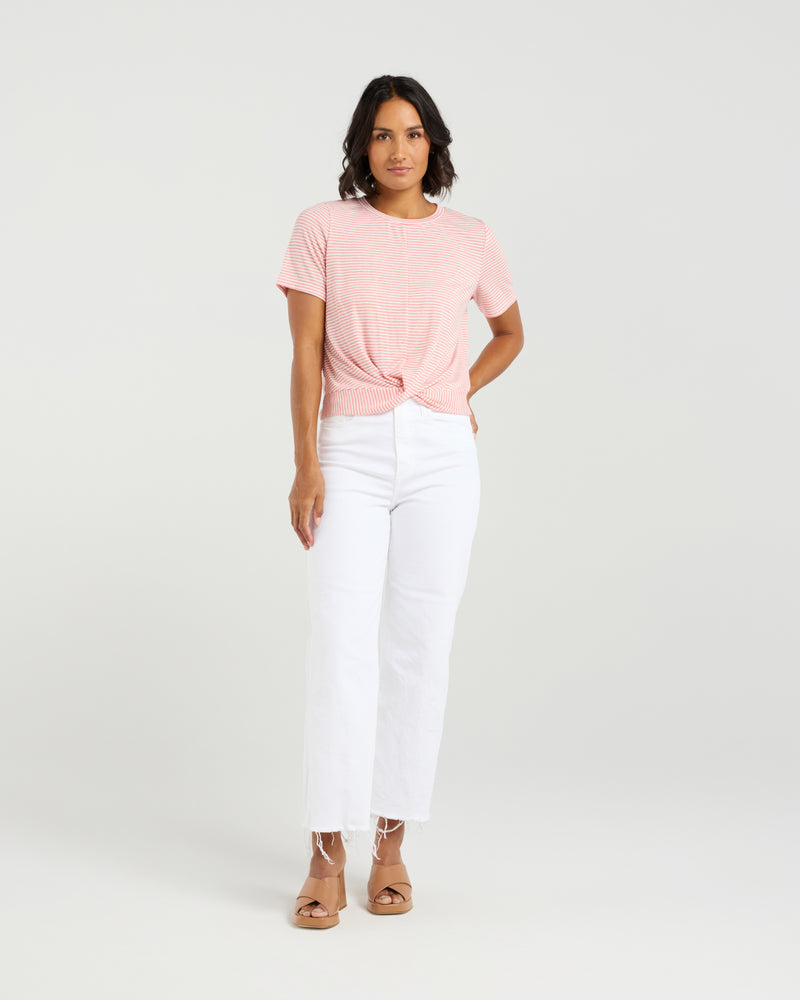 Et Alia Twist Tee - Candy