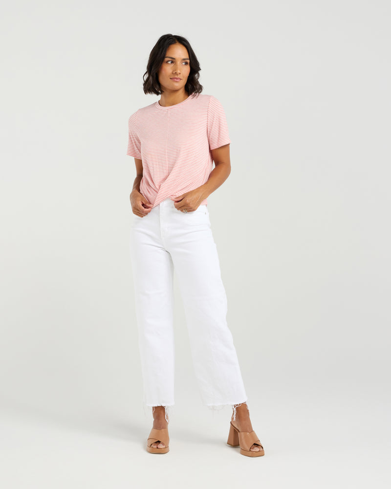 Et Alia Twist Tee - Candy