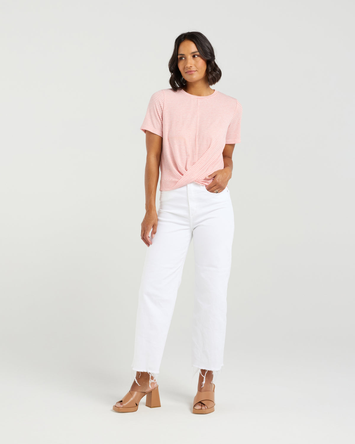 Et Alia Twist Tee - Candy