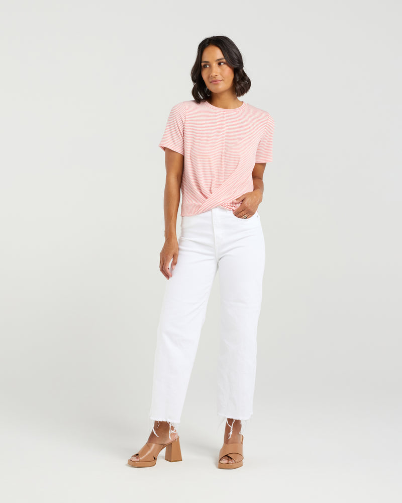 Et Alia Twist Tee - Candy