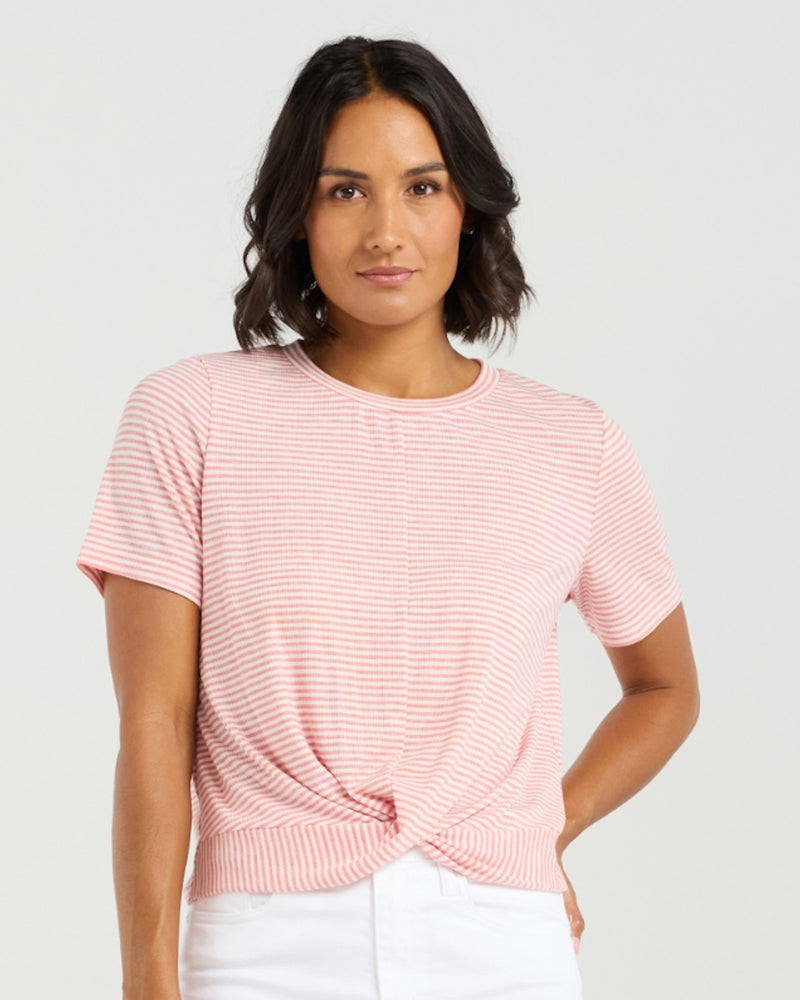 Et Alia Twist Tee - Candy