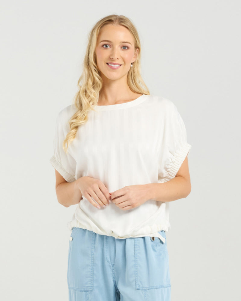 Et Alia Harlee Top - Opal Sheen