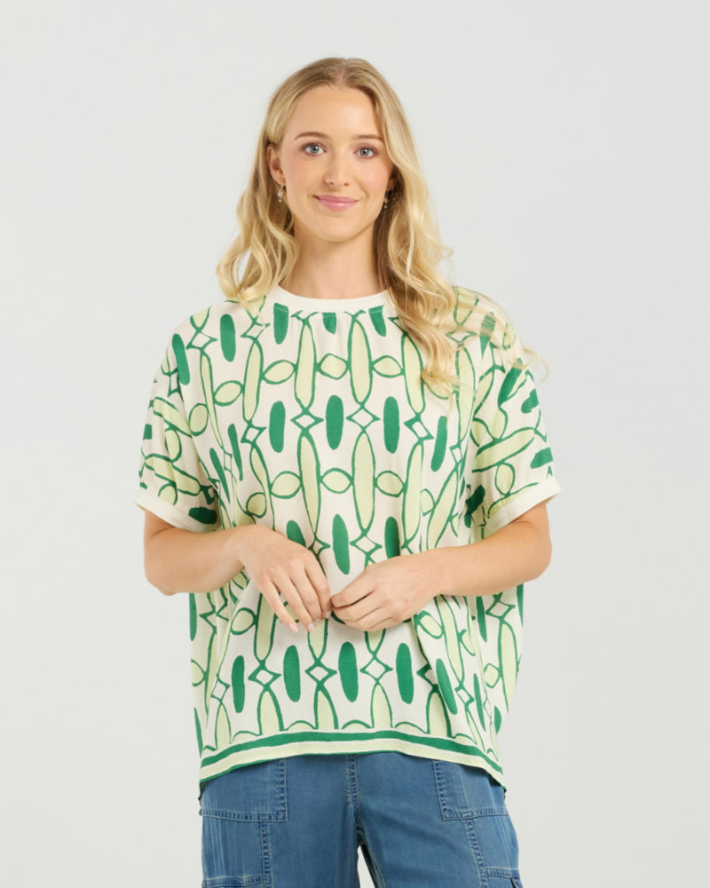 Et Alia Brea Top - Painted Grove