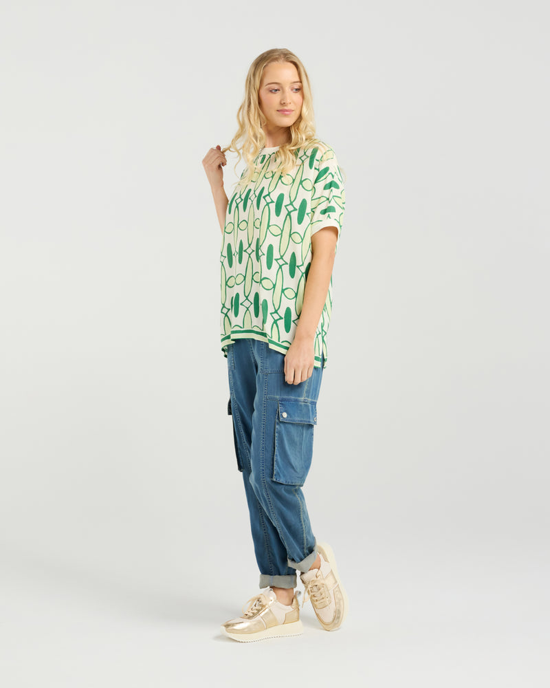 Et Alia Brea Top - Painted Grove