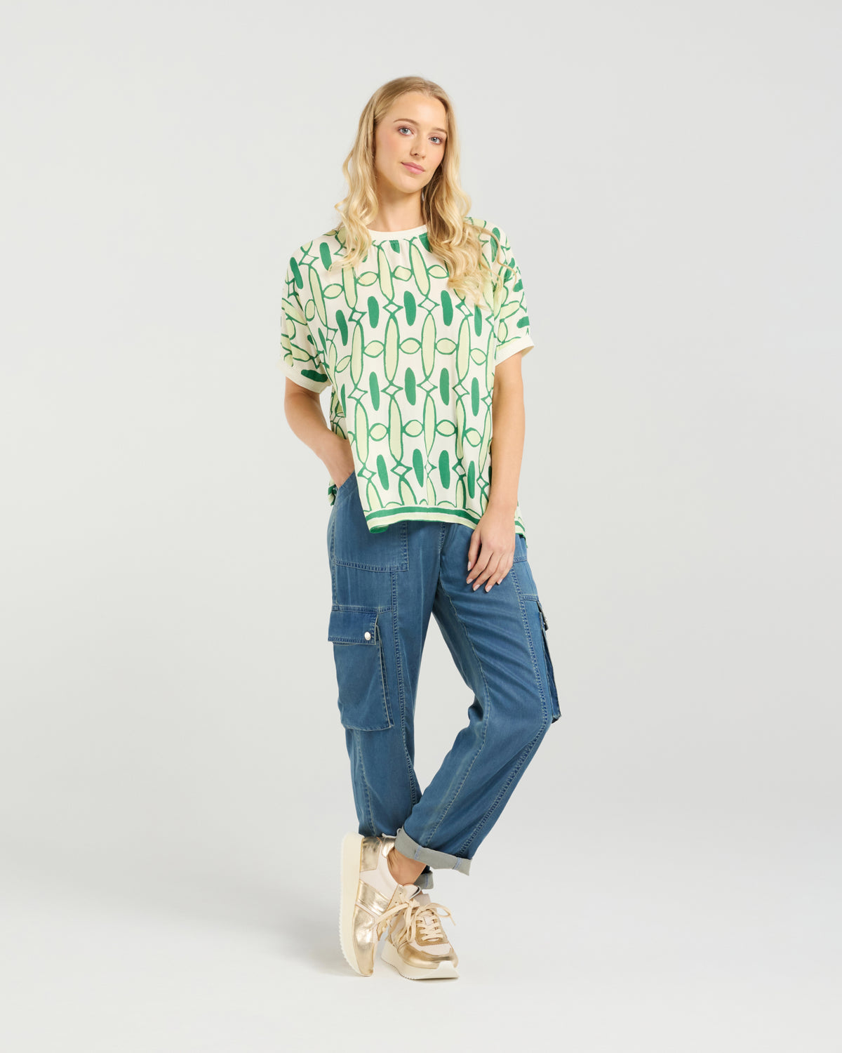 Et Alia Brea Top - Painted Grove