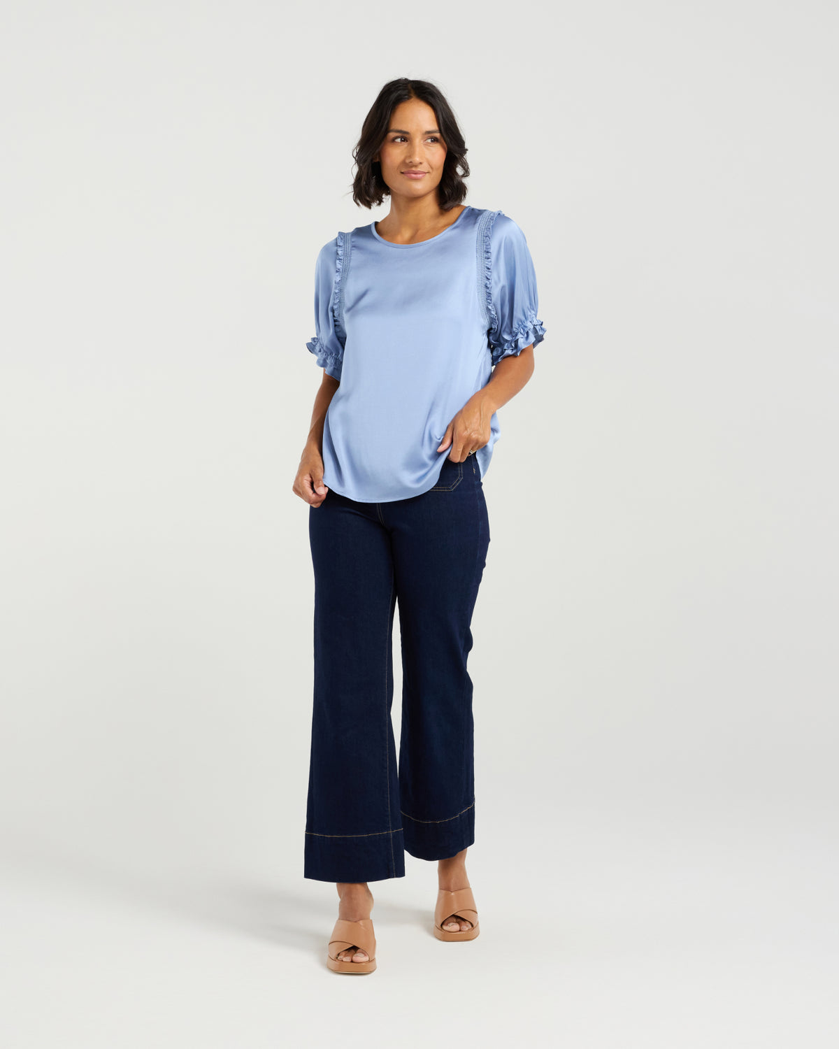 Et Alia Florence Top - Cornflower