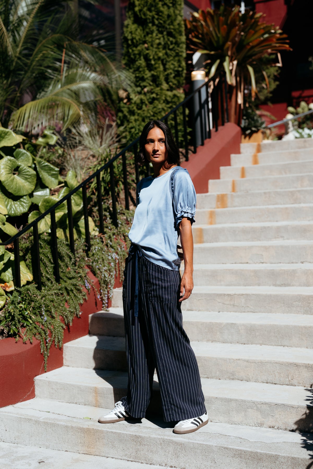 Et Alia Florence Top - Cornflower