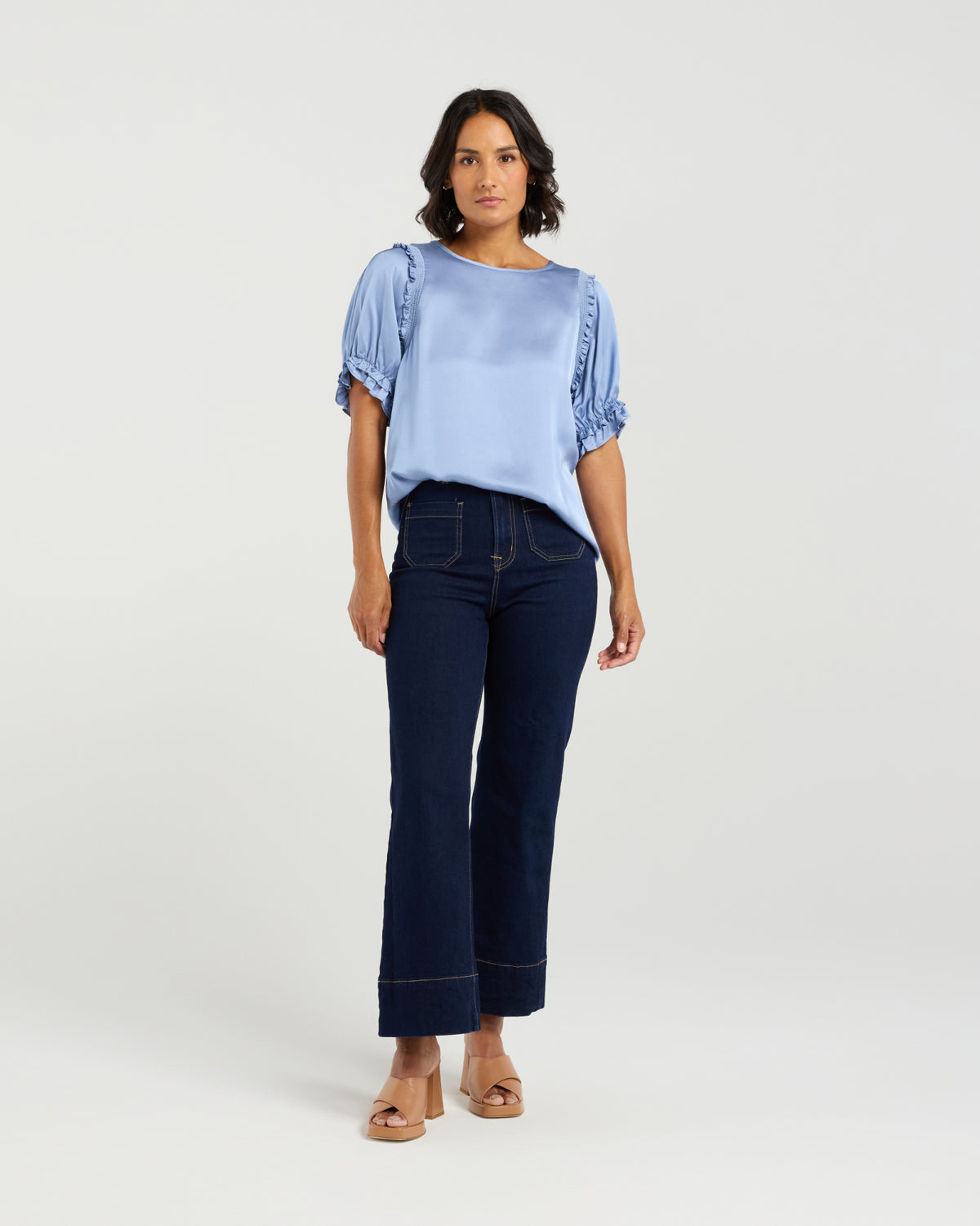 Et Alia Florence Top - Cornflower