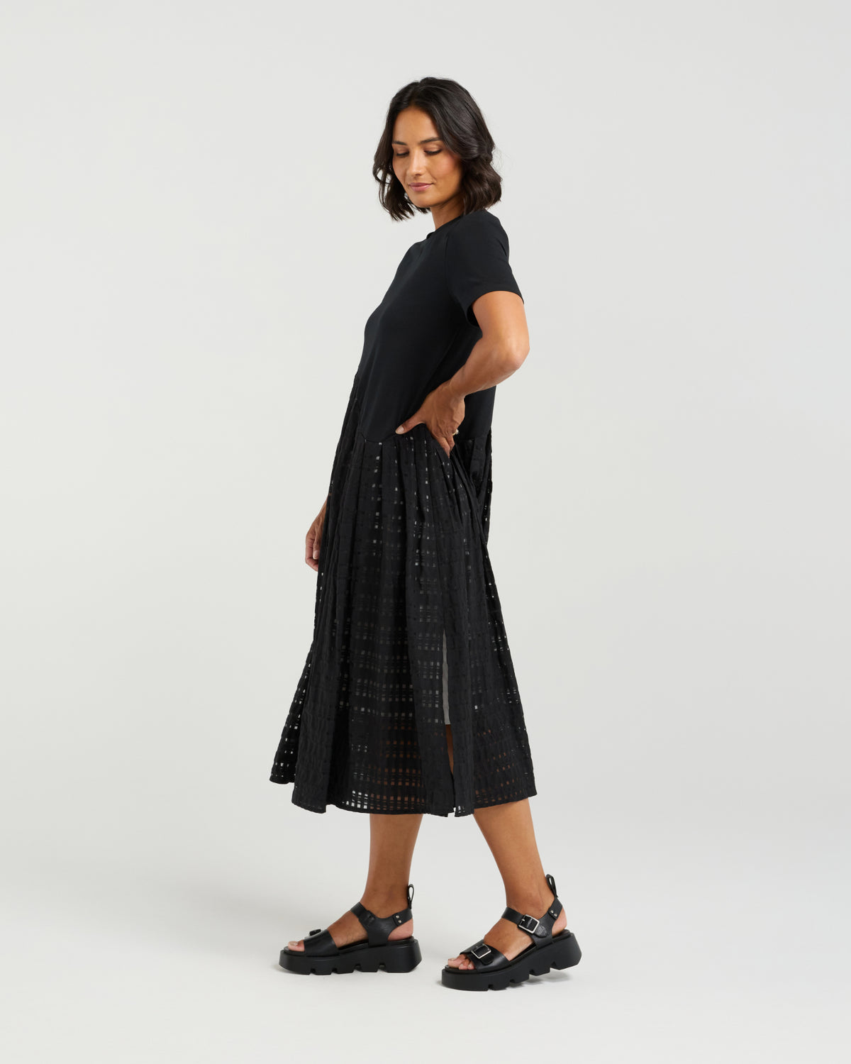 Et Alia Lee Dress - Noir Check