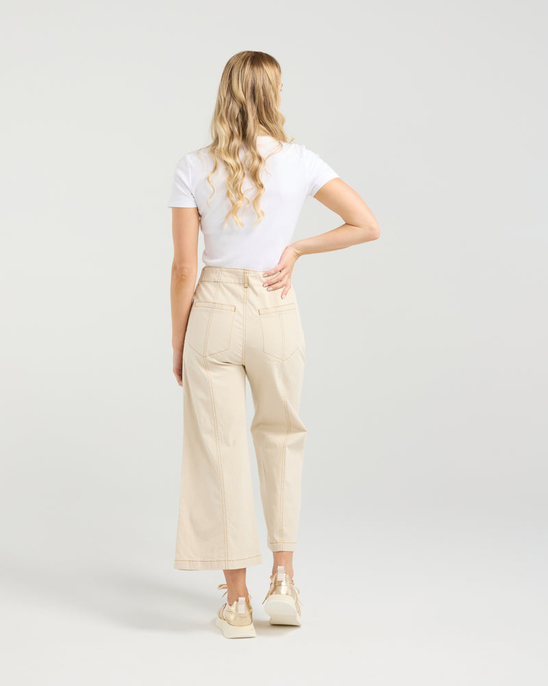 Et Alia Maya Pant - Buttercream