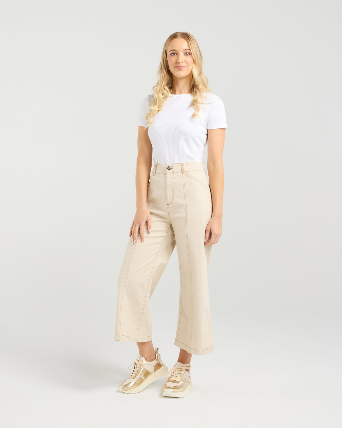 Et Alia Maya Pant - Buttercream