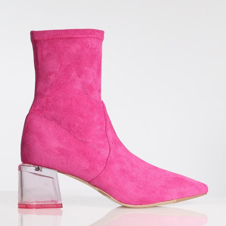 Hey Monday Briony Slide Pink & Red