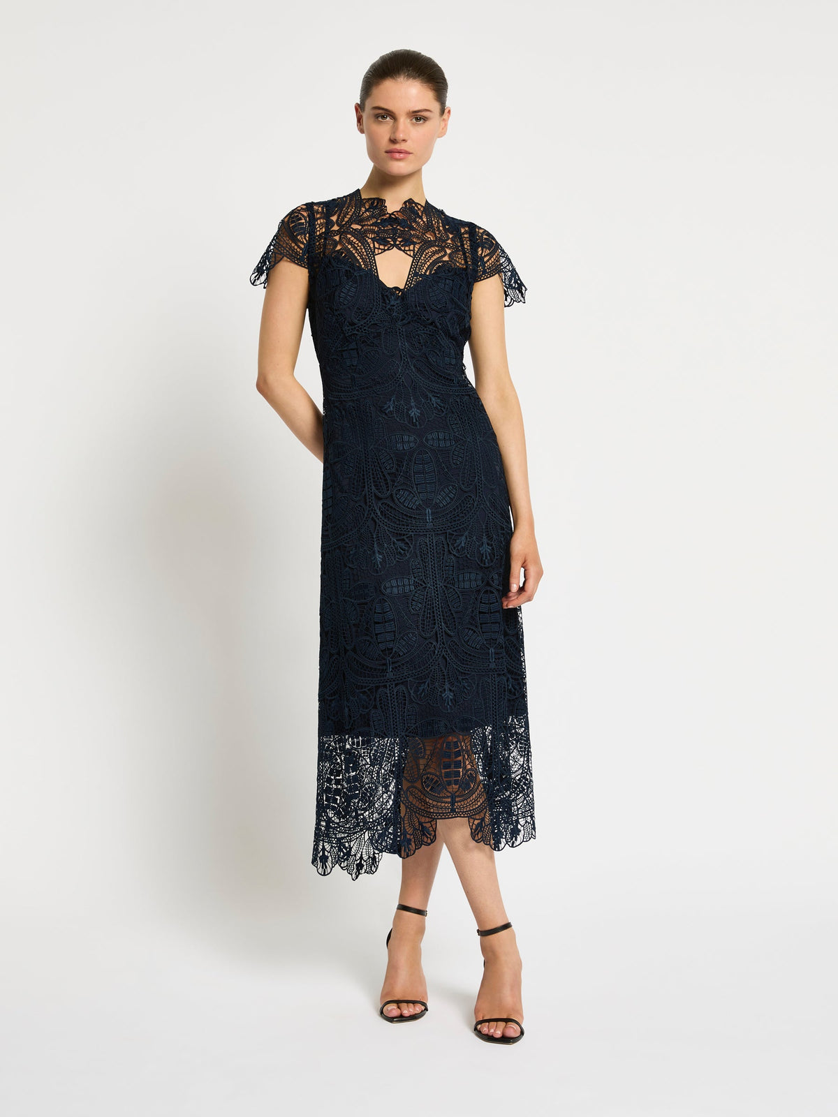Moss & Spy Elsie Midi Dress