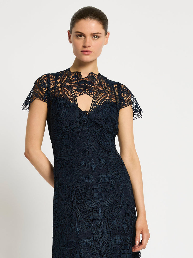 Moss & Spy Elsie Midi Dress