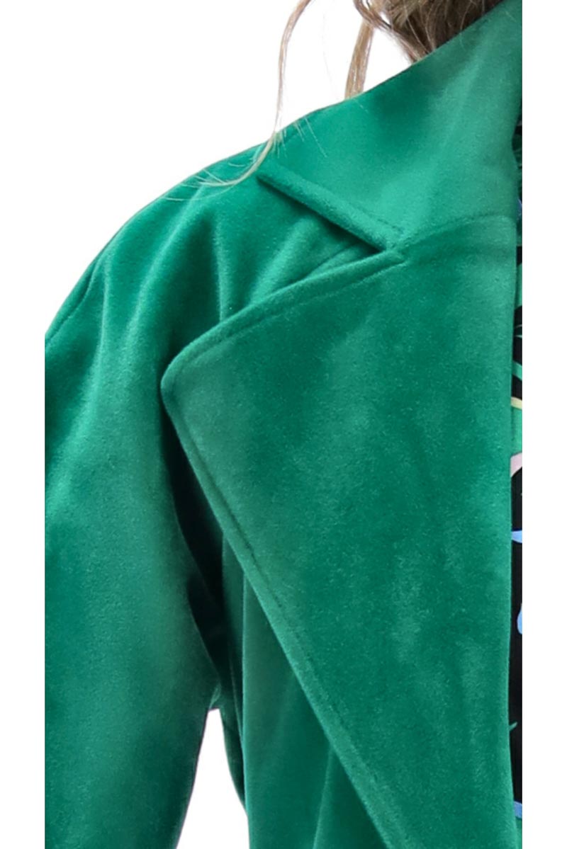 Charlo Ella Coat Green