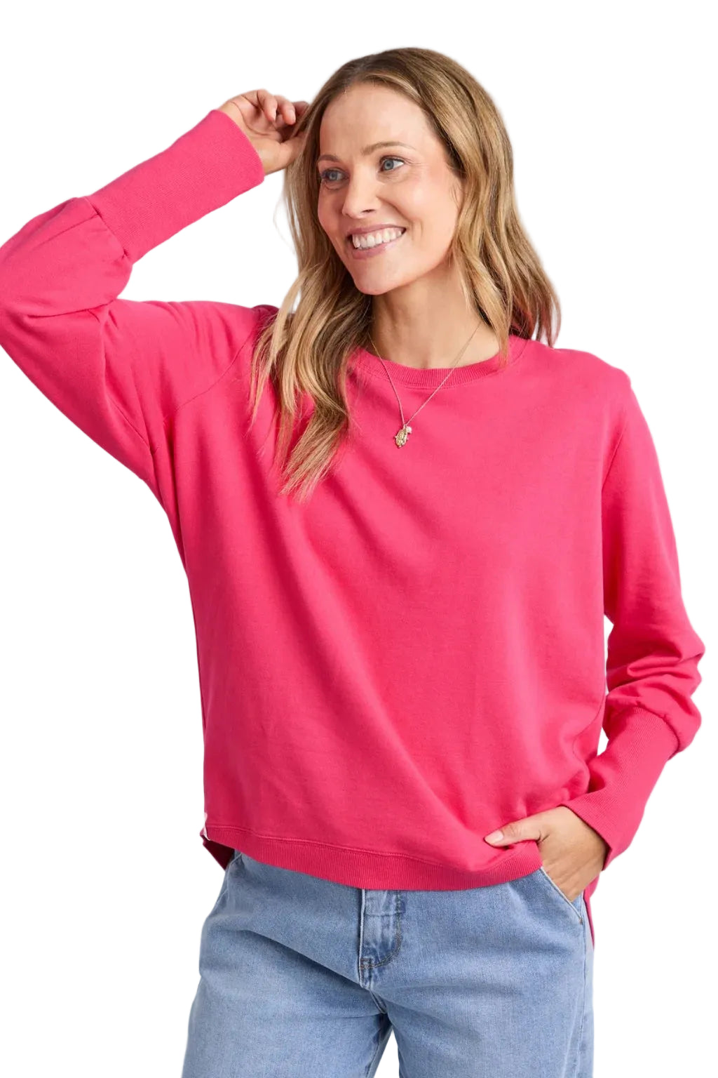 Elm Divine Crew - Dark Pink