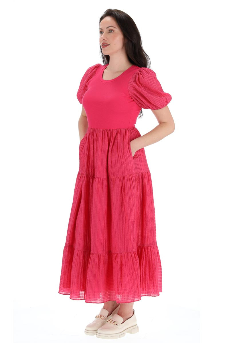 Charlo Eme Maxi Dress Pink