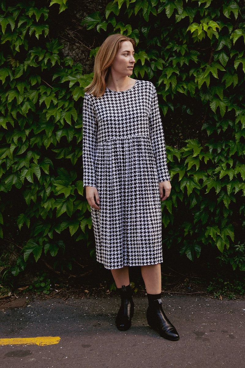 Wilson Trollope Otama Dress - Houndstooth