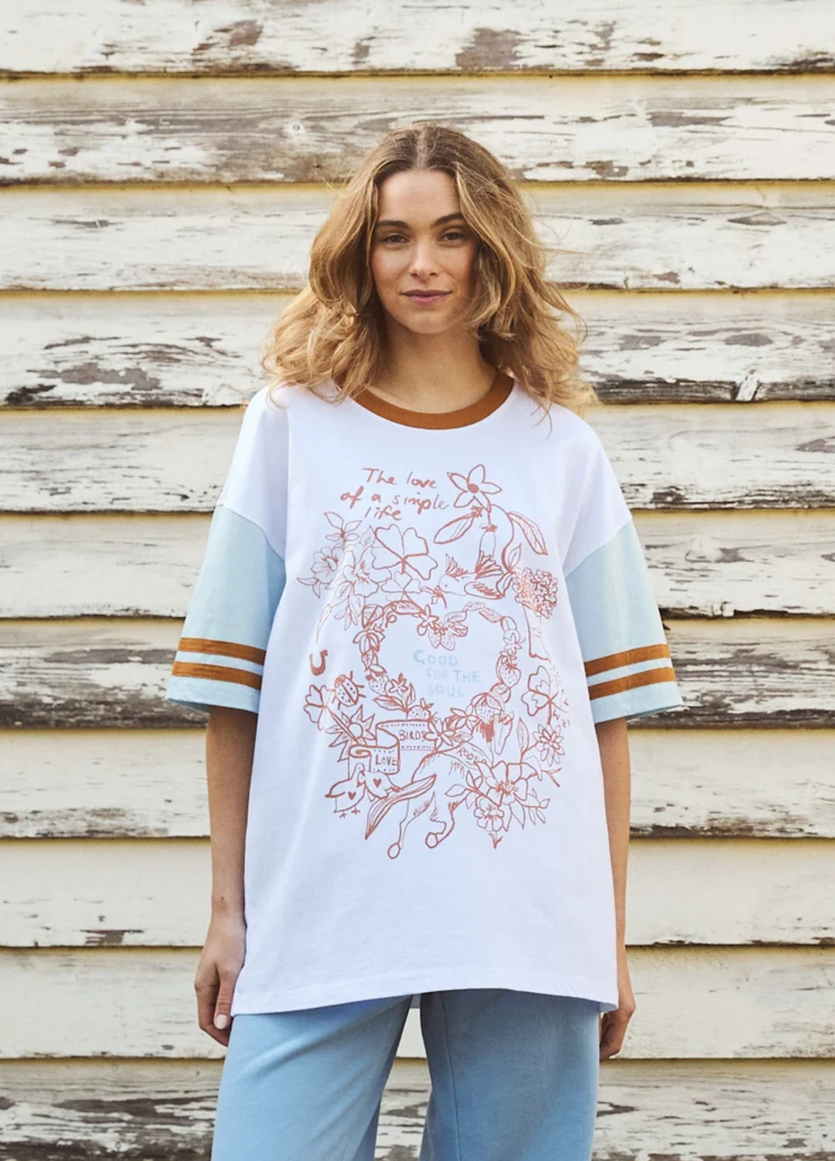 Foxwood Lucky Charm Tee White