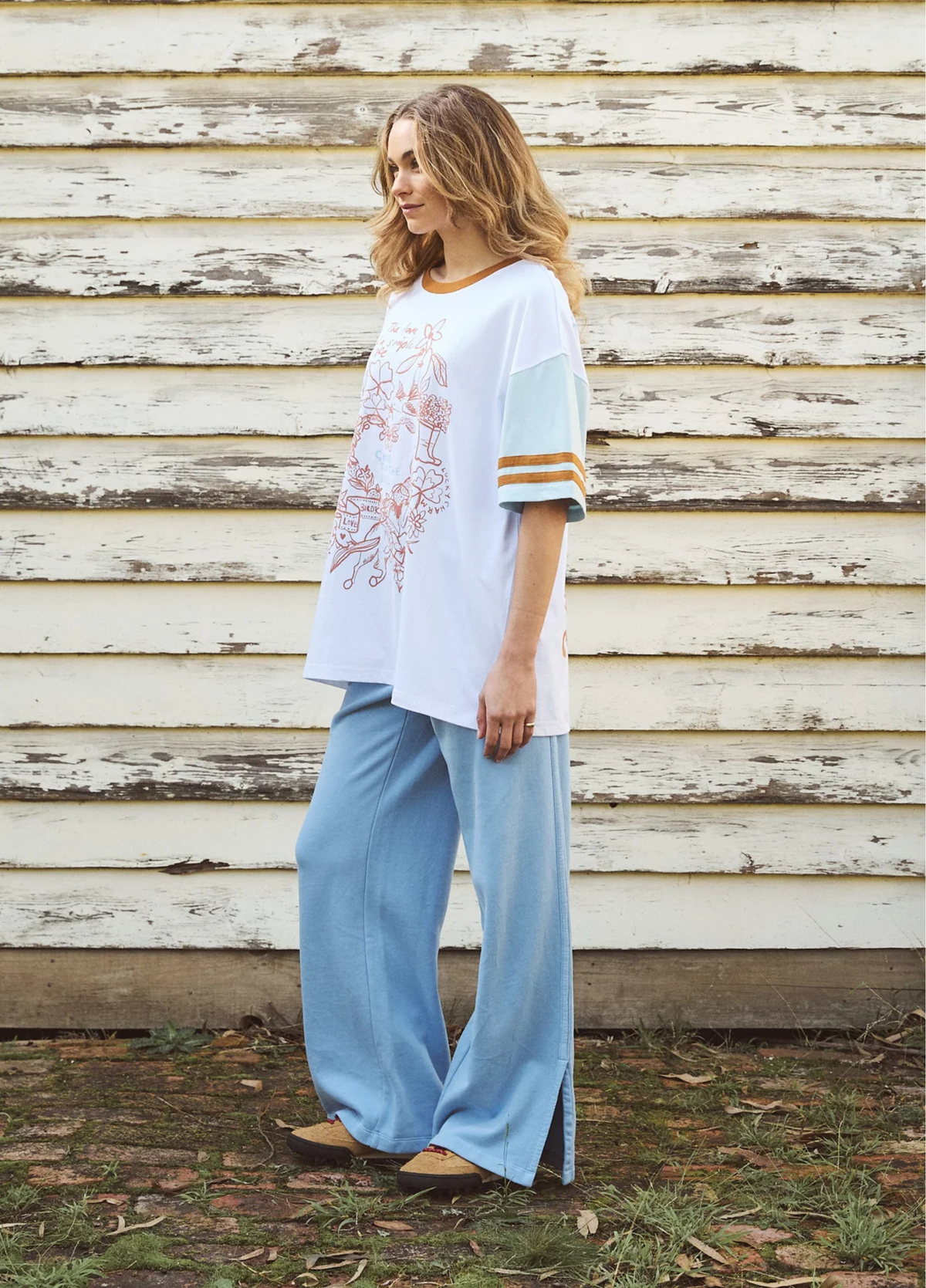 Foxwood Lucky Charm Tee White