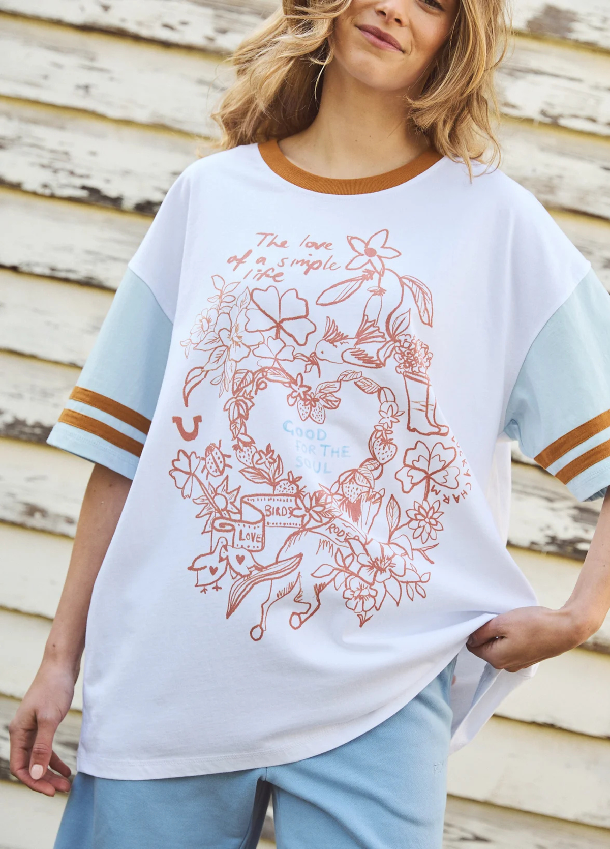 Foxwood Lucky Charm Tee White