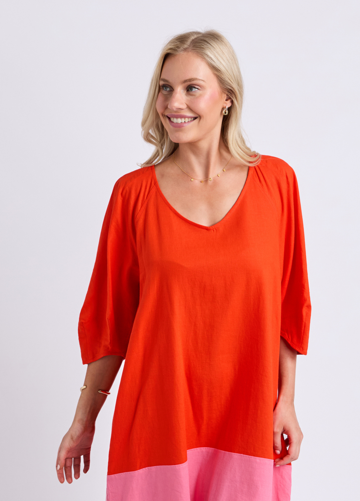 Elm Bella Dress Tangello