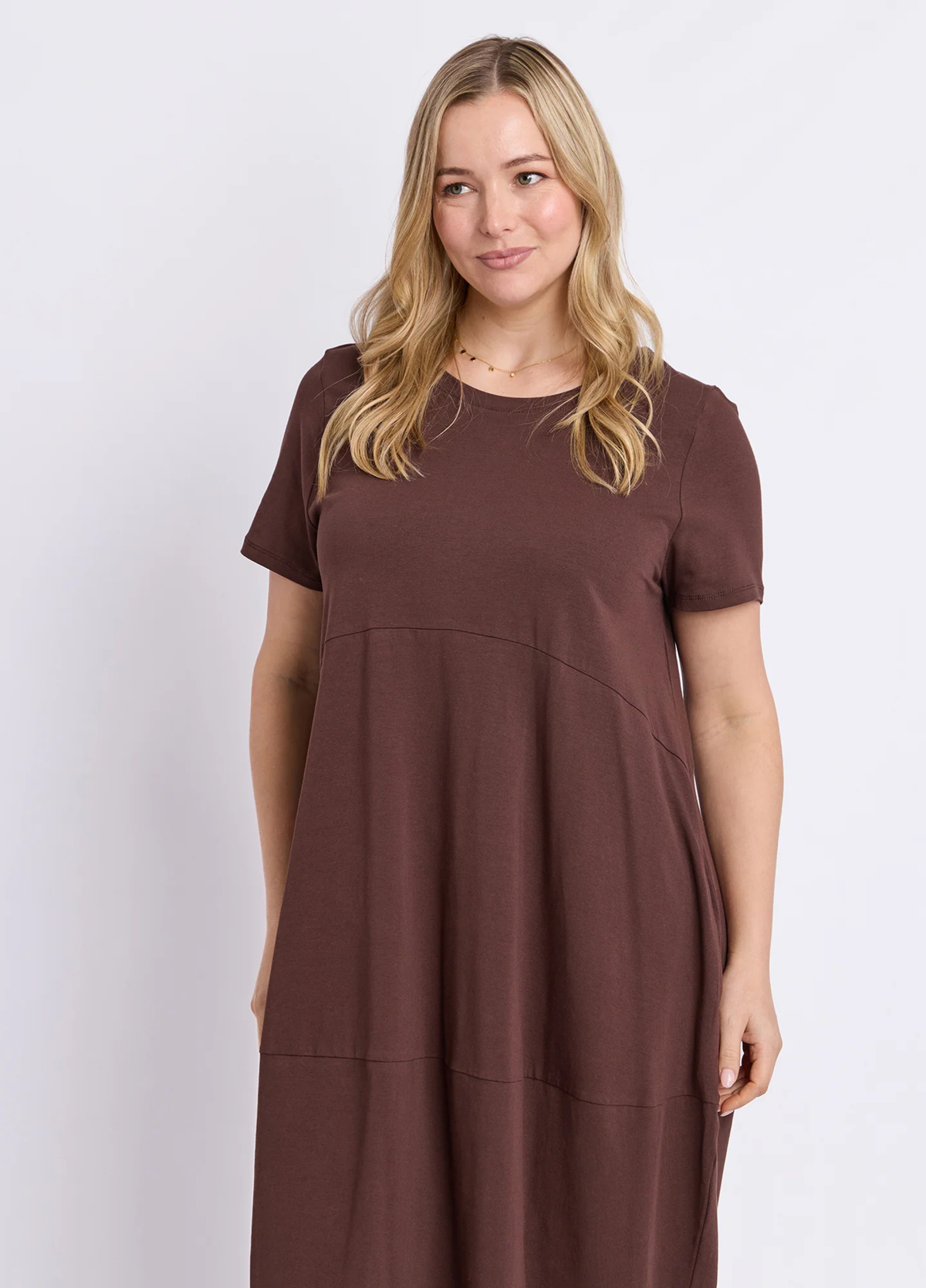 Elm Diana Dress -Chocolate