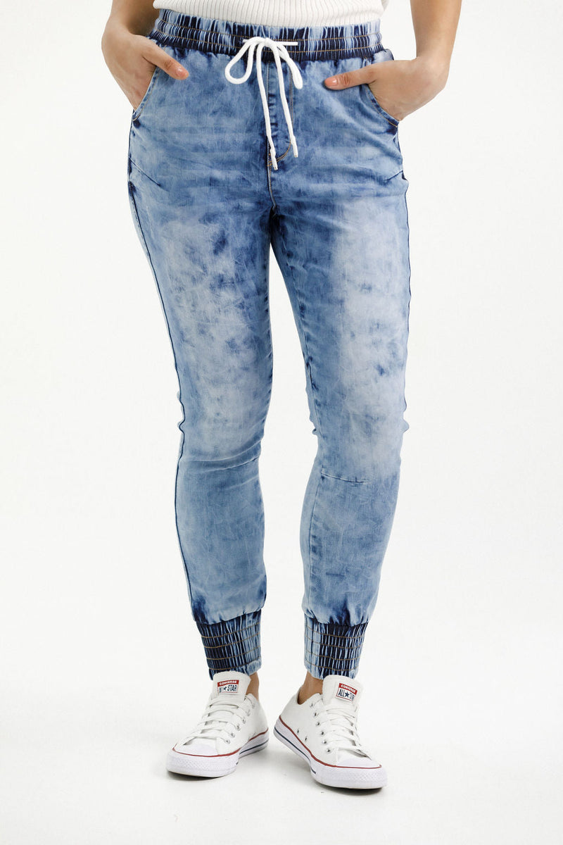 Home Lee Weekender Jeans - Snow Wash