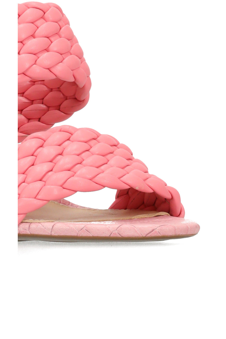 Hey Monday Sienna Heel Light Pink Croc