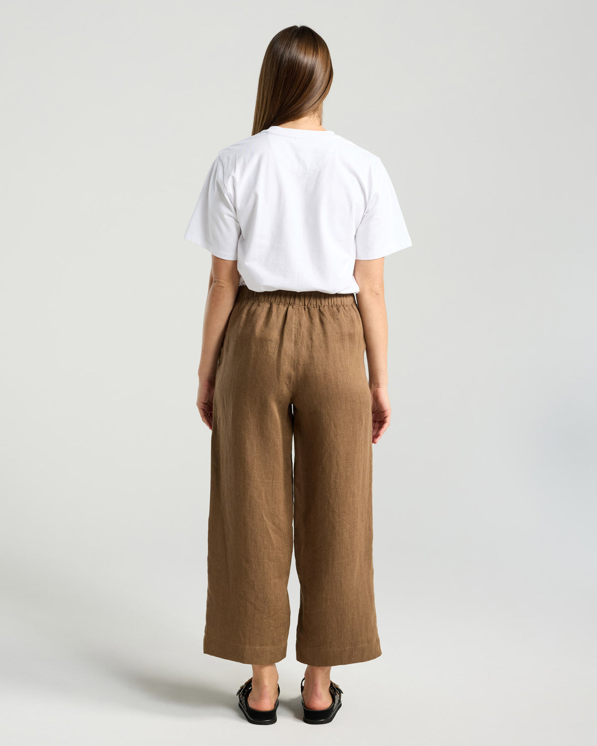 Blackstone Ester Linen Pant Cappuccino